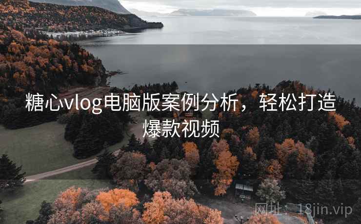 糖心vlog电脑版案例分析,轻松打造爆款视频
